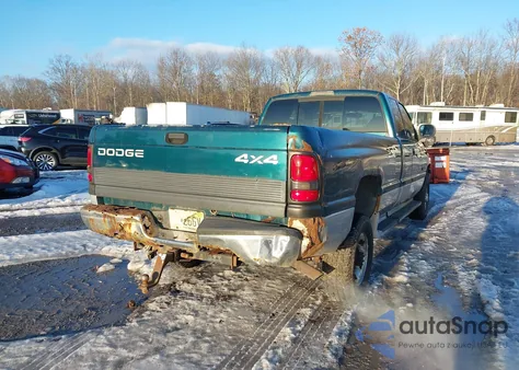 1998 Dodge Ram 2500 from USA, damaged, VIN 1B7KF23W8WJ224509